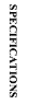 Casella di testo: SPECIFICATIONS
